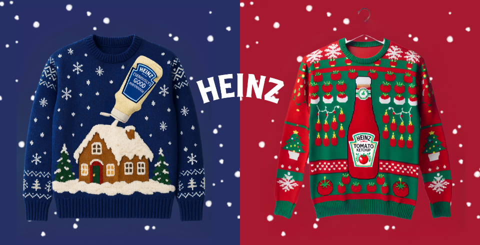 Heinz Ugly Christmas Sweater