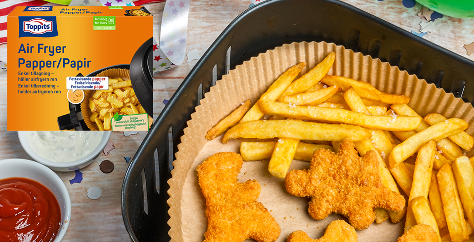 Toppits® Air Fryer Papir