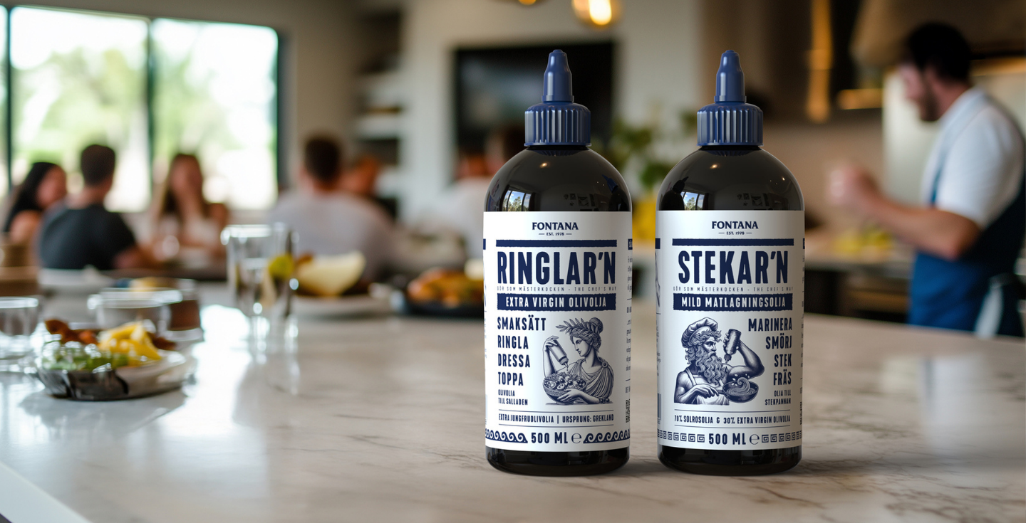 Fontanas nya klämvänliga oljor Ringlar'n & Stekar’n